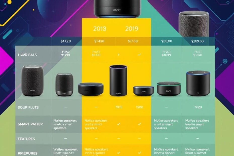 Comparatif des prix des enceintes intelligentes