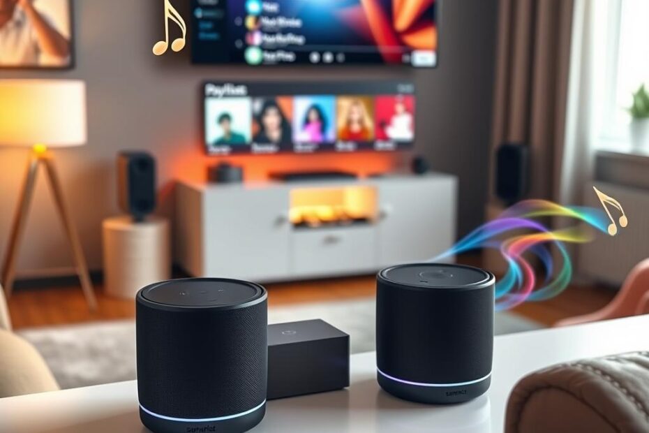Gestion des playlists via les enceintes