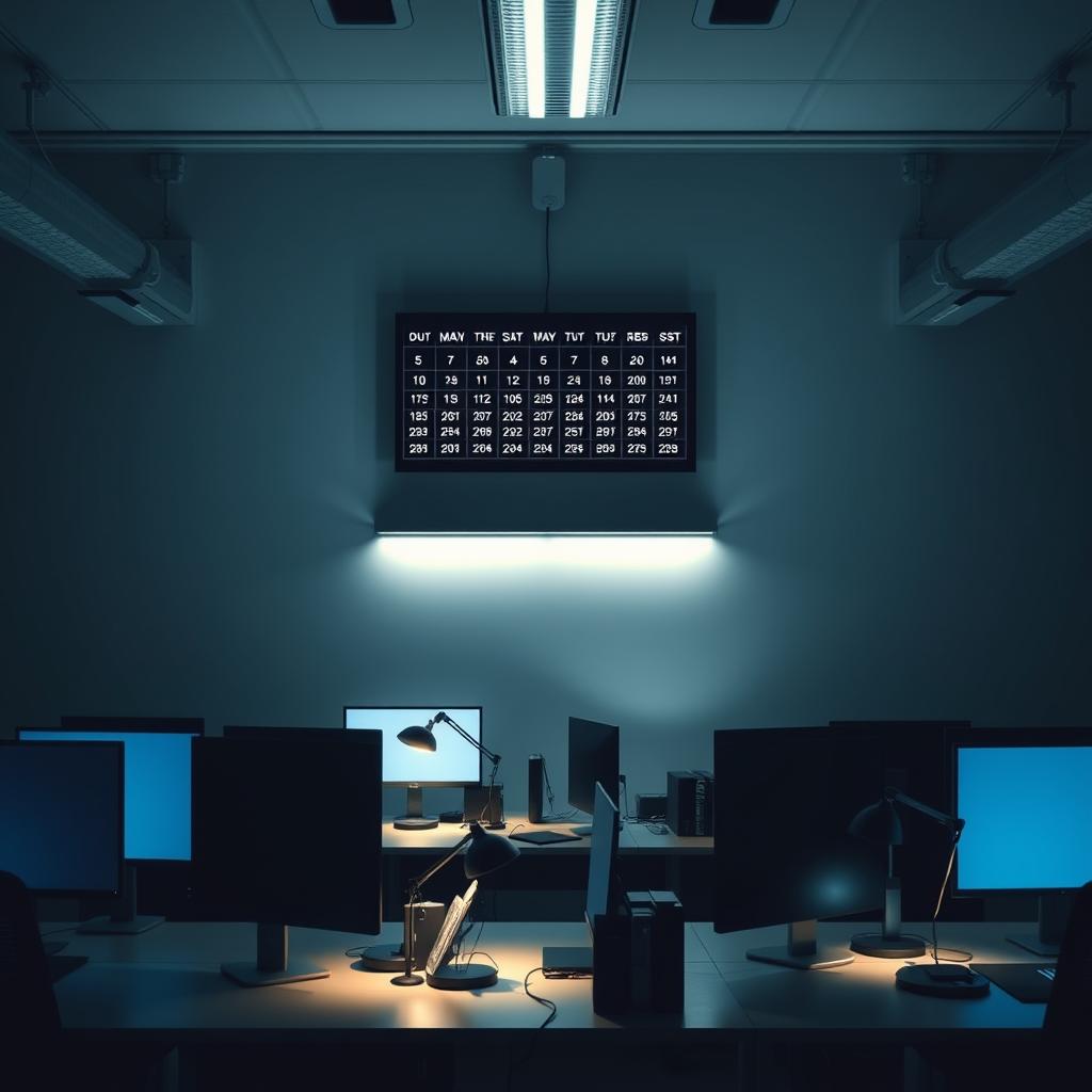 programmation des horaires d’éclairage
